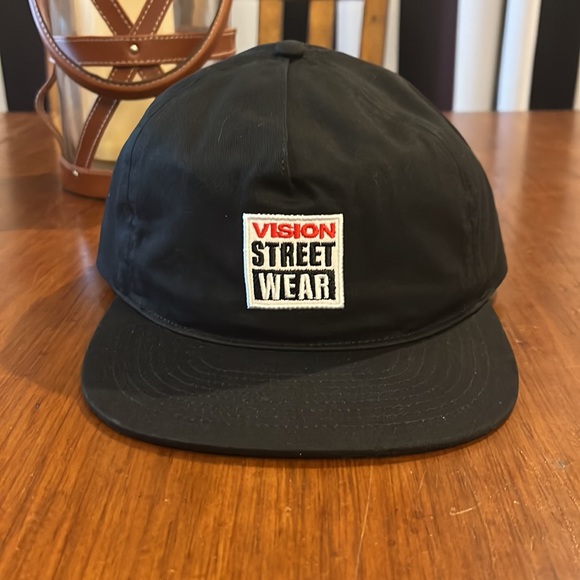 Vision Street Wear VSW Snap Back Hat Ball Cap Skateboard Skate BMX new Authentic - Picture 9 of 16